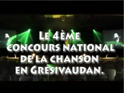 4e&nbsp;&nbsp;&nbsp;&nbsp;concours national de la chanson en gresivaudan